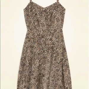 Leopard Dress with adjustable straps